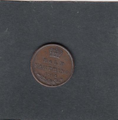 Beschrijving: 1/2 Farthing  VICTORIA
